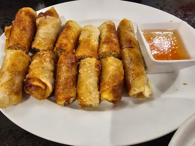 Spring Roll at Orchid Garden Asian Food Restaurant Saskatoon